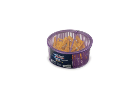 RECTANGULAR BASKET + 20 CLOTHES PEGS